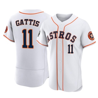 Men's Norel Gonzalez Houston Astros Replica Gray Road Jersey