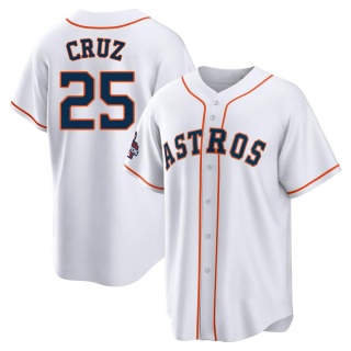 Men's Norel Gonzalez Houston Astros Replica Gray Road Jersey