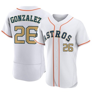Youth Jose Urquidy Houston Astros Replica White Home Cooperstown Collection  Team Jersey