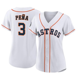 Women's Jeremy Pena Houston Astros Replica Gray Road 2020 Jersey